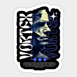 Vortex mindless, streetwear, Design Sticker